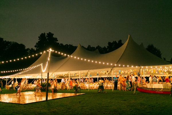 outdoor tent rental